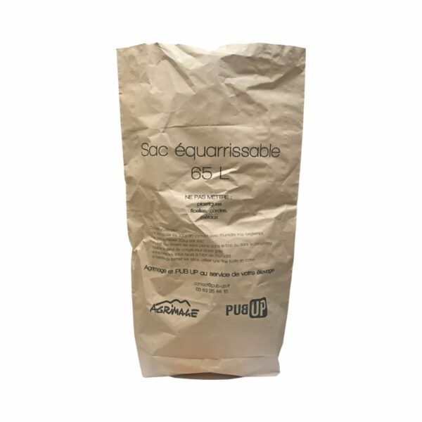 Sac Equarrissage en Papier Recyclable - Lot de 100