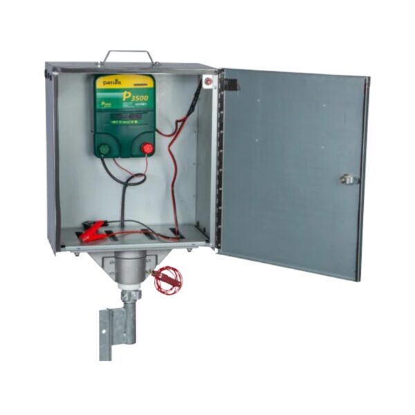 Electrificateur P3500 avec Boîtier Antivol et Piquet de Terre