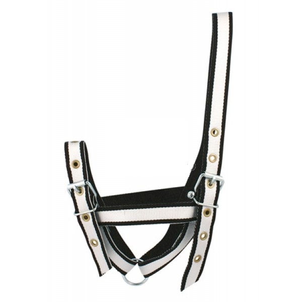 Licol en nylon rouge pour vache - Ukal