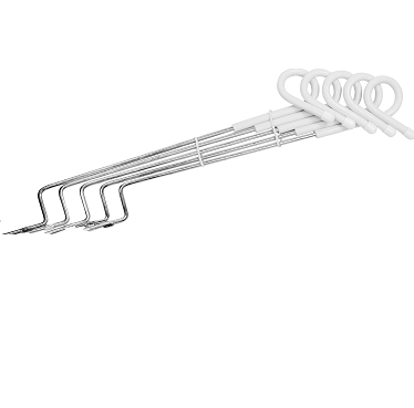 Isolateur à Distance avec Isolateur Porcelaine - Lot de 10