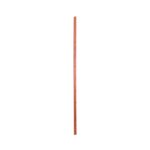 Latte en Bois Dur - 1.24m - 38X26 mm
