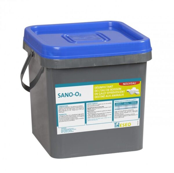 SANO-O2 | Désinfectant de l'eau en pastilles effervescentes