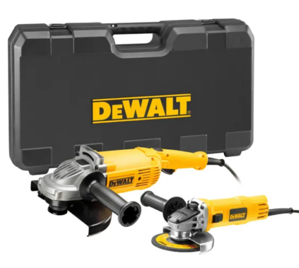 Pack de 2 meuleuses 230 + 125 mm