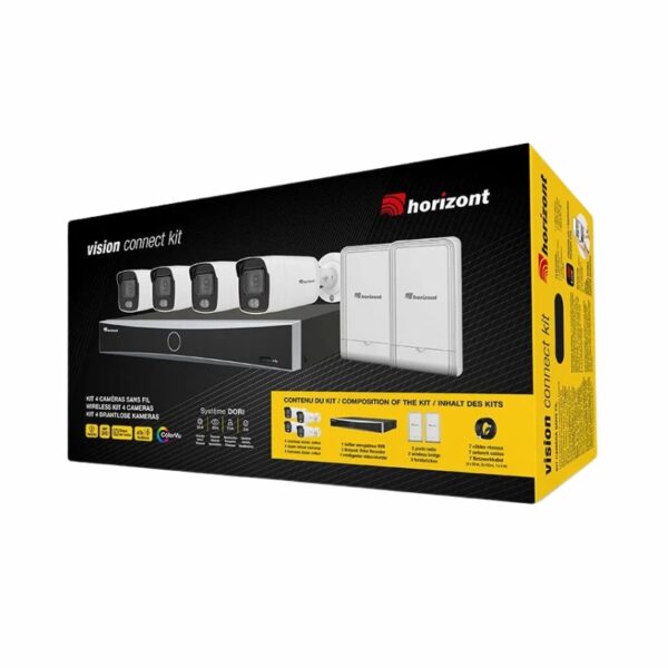 KIT sans fil 4 caméras