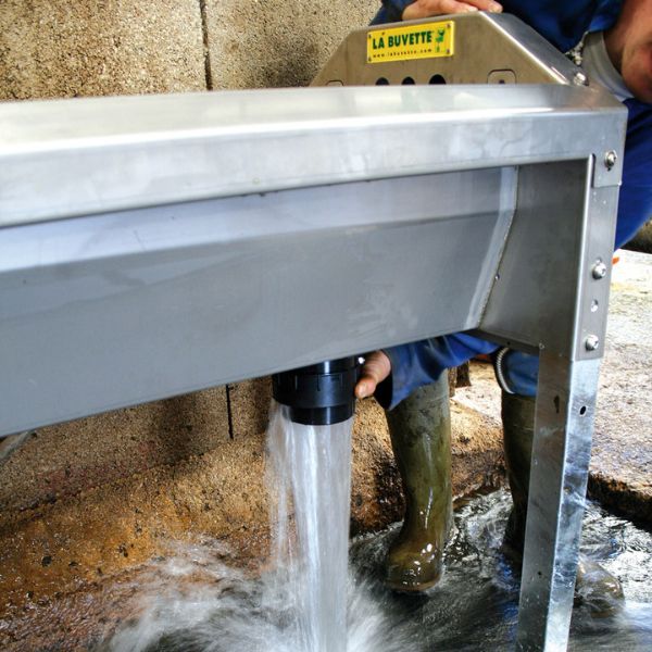 ABREUVOIR en inox grand volume 572 Litres – Image 2