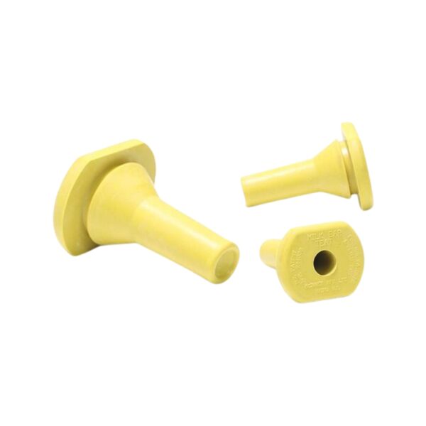 Tétine Milk Bar Jaune Agneaux/Chevreaux - Lot de 10